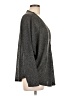 Joan Vass Gray Long Sleeve Top Size L - photo 4