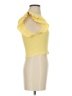 Zara Yellow Short Sleeve Top Size S - photo 4