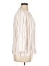 Splendid Stripes Pink 3/4 Sleeve Blouse Size XL - photo 4