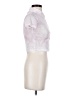 Elodie Pink Short Sleeve Blouse Size S - photo 4