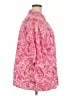 Appleseeds 100% Cotton Paisley Pink Long Sleeve Blouse Size 3X - photo 4