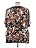 NYCC Brown Short Sleeve Blouse Size 30 - 32 - photo 2