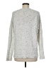 DKNY Jeans Metallic Silver Pullover Sweater Size M - photo 2