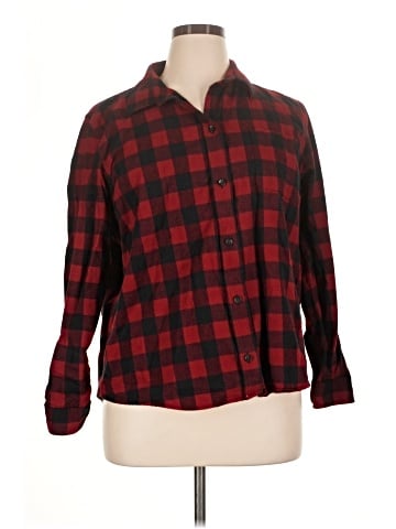 L.L.Bean Long Sleeve Button-Down Shirt (view 1)