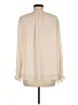 Rose + Olive 100% Polyester Ivory Long Sleeve Blouse Size M - photo 2