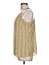 CAbi 100% Polyester Gold Sleeveless Blouse Size L - photo 5