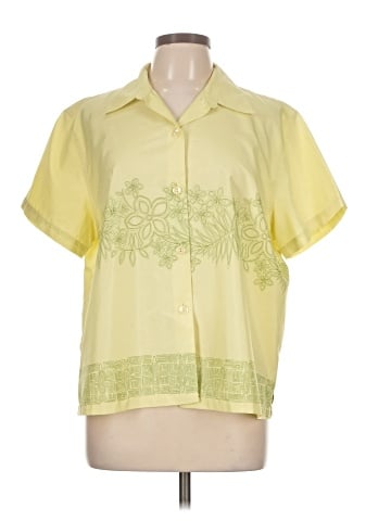 L.L.Bean Short Sleeve Blouse (view 1)