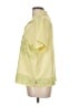 L.L.Bean 100% Polyester Yellow Short Sleeve Blouse Size L - photo 5