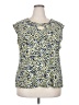 Jones Studio 100% Polyester Yellow Sleeveless T-Shirt Size 2X - photo 1