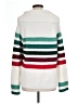Lou & Grey Stripes White Turtleneck Sweater Size L - photo 2