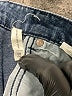 PacSun 100% Cotton Chevron-herringbone Blue Jeans Size 25 waist - photo 8