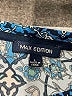 Max Edition Paisley Blue Casual Dress Size L - photo 7