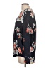 Joie 100% Silk Floral Black Long Sleeve Silk Top Size L - photo 5