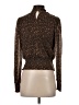 Bailey 44 Animal Print Brown Long Sleeve Top Size S - photo 2