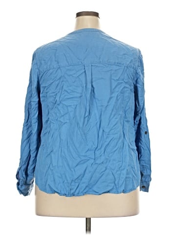 J.Jill 3/4 Sleeve Button-Down Shirt (view 2)