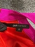 Jay Godfrey Color Block Pink Red Cocktail Dress Size 0 - photo 7