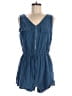 Unbranded Solid Blue Romper Size M (estimated) - photo 1
