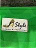 Style 100% Polyester Solid Green Long Sleeve Blouse Size L - photo 7