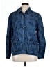 Alfred Dunner Print Blue Denim Jacket Size 12 - photo 1