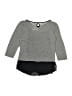Assorted Brands Gray Long Sleeve Top Size 2 - photo 2