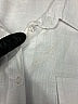 Time and Tru White Short Sleeve Blouse Size 8 - 10 - photo 3