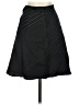 Rationalle 100% Silk Stripes Black Silk Skirt Size 4 - photo 2