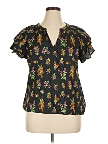 ModCloth Short Sleeve Blouse (view 1)