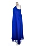 Torrid 100% Polyester Solid Blue Casual Dress Size 3X Plus (3) - photo 5
