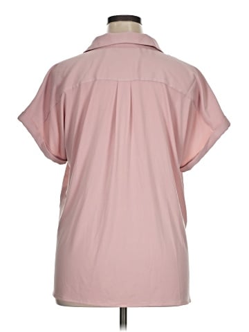 Calvin Klein Short Sleeve Blouse (view 2)