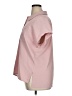 Calvin Klein 100% Polyester Solid Pink Short Sleeve Blouse Size XL - photo 5