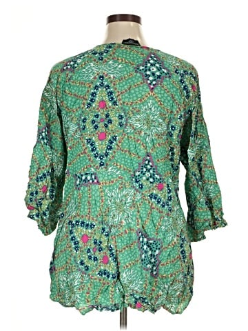 Cynthia Rowley 3/4 Sleeve Blouse (view 2)