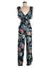 Lascana 100% Viscose Tropical Blue Jumpsuit Size 8 - photo 1