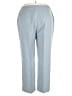 Le Suit 100% Polyester Solid Blue Casual Pants Size 18 - photo 2