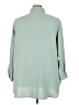 No Comment 100% Polyester Solid Green 3/4 Sleeve Blouse Size 3X - photo 2