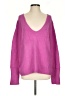 Something Navy Pink Pullover Sweater Size S - photo 1