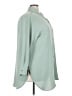 No Comment 100% Polyester Solid Green 3/4 Sleeve Blouse Size 3X - photo 4