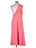 Bill Levkoff 100% Polyester Solid Pink Cocktail Dress Size 24 - photo 2