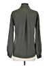 Aqua 100% Polyester Gray Long Sleeve Blouse Size S - photo 2