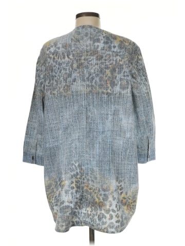 Chico's 3/4 Sleeve Button-Down Shirt (view 2)