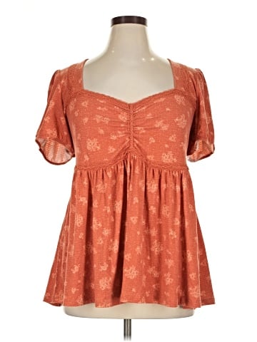 Torrid Short Sleeve Blouse (view 1)