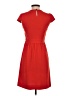 J.Crew 100% Polyester Solid Red Casual Dress Size 00 - photo 2