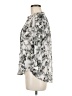 Katherine Barclay 100% Polyester Silver 3/4 Sleeve Blouse Size M - photo 5