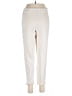 Pull&Bear 100% Cotton Solid Ivory Casual Pants Size M - photo 2