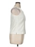 Jones Wear 100% Polyester Ivory Sleeveless Top Size 14 - photo 4