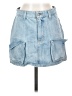 Carmar 100% Cotton Blue Denim Skirt Size 27 waist - photo 1