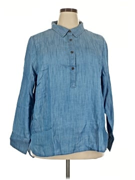 Lands' End Long Sleeve Blouse