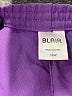 Blair 100% Polyester Solid Purple Track Pants Size 16 - photo 7