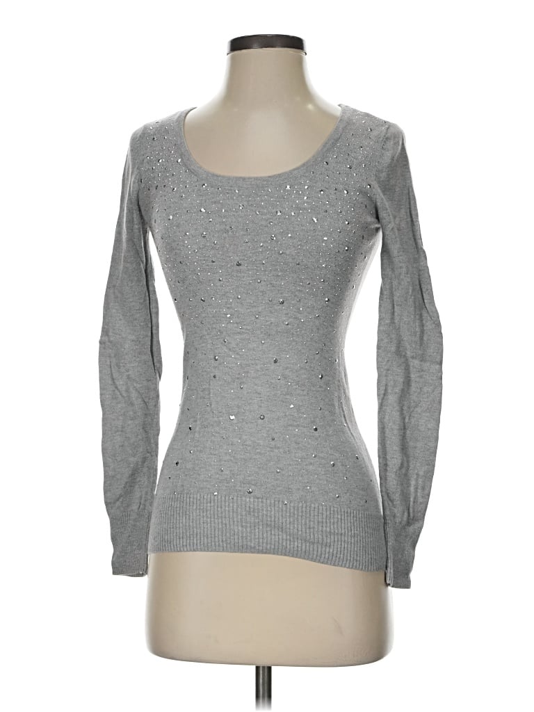 Pre-owned Candies Candie's Long Sleeve T-shirt In Silver