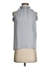 Ann Taylor Gray Sleeveless Blouse Size XXS - photo 1