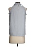 Ann Taylor Gray Sleeveless Blouse Size XXS - photo 2